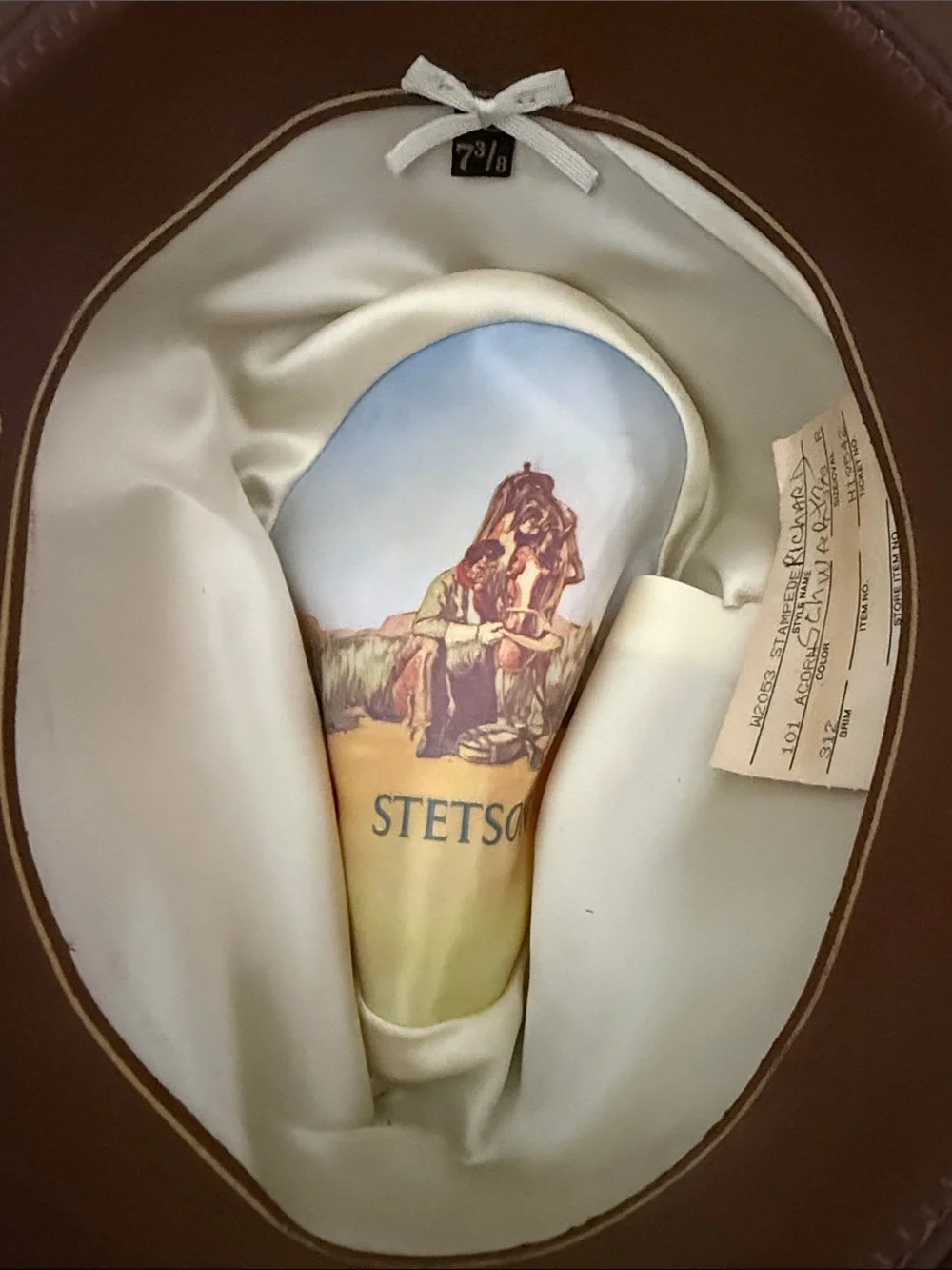 Vintage Stetson Stampede Cowboy Hat